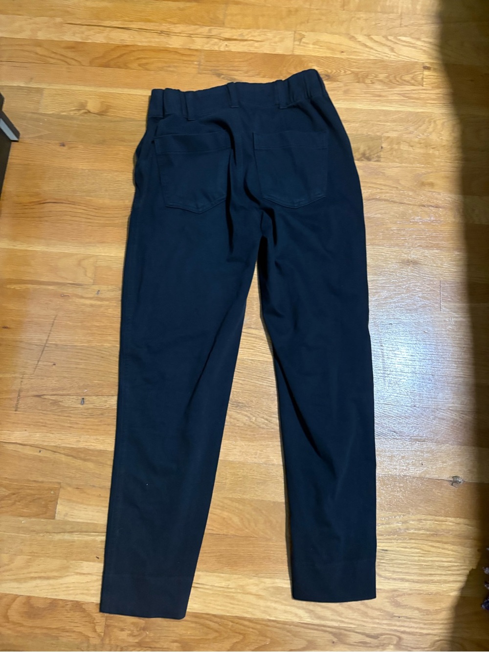 32 Degrees Black Stretch Twill Ankle Length Cropped Pant - Picture 6 of 6